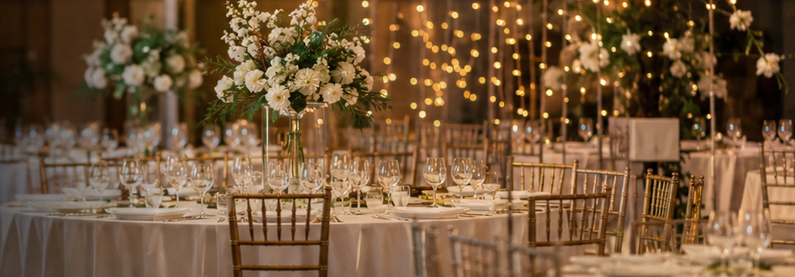 Dressed tables at Capri